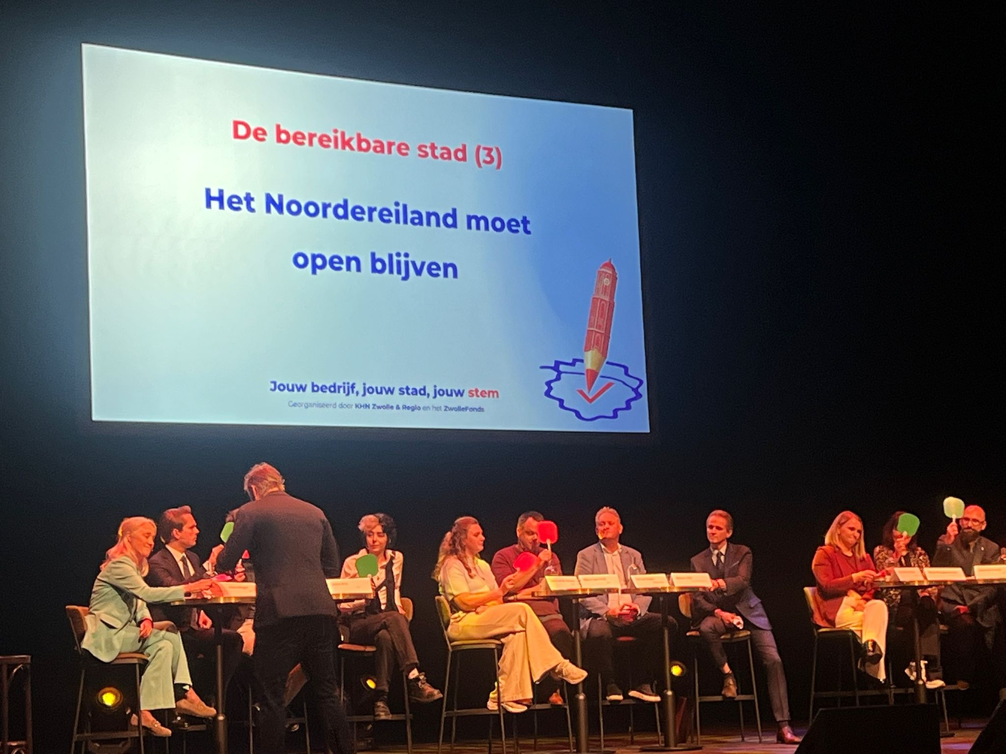 Pim van Doorn bij ondernemersdebat