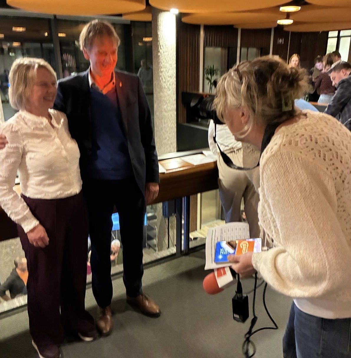 2 zetels: kiezers, hartelijk dank!