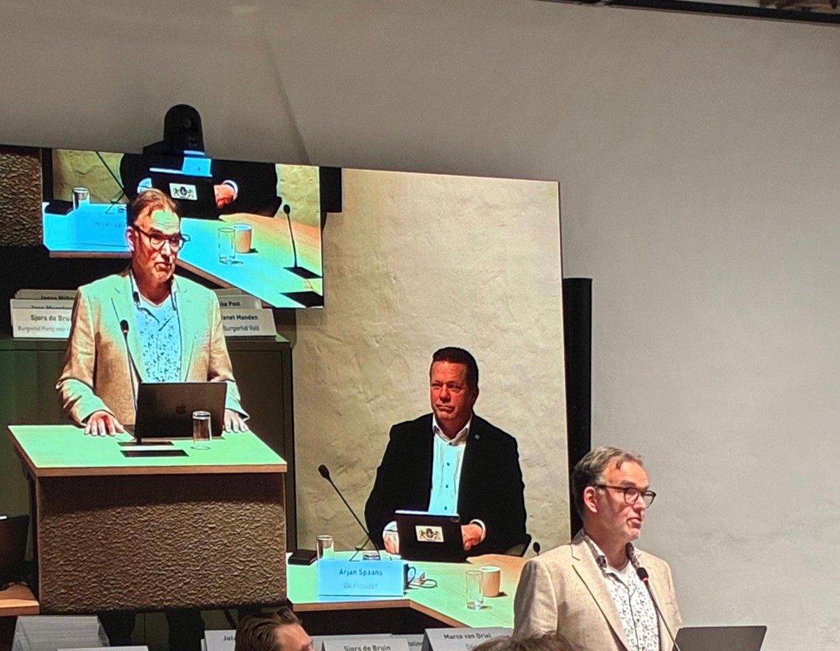 Maidenspeech Tommy Visscher